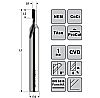 VHM-CoCr/Titan-dentalfräs