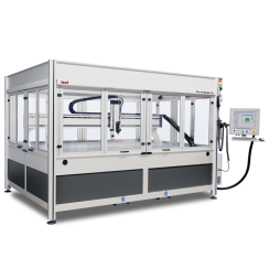 CNC-maskin FLATCOM serie L med servomotordrift