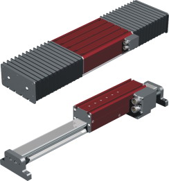 Serie iLM Lineärmotorer, spolpaket LS med magnetskena MS Serie iLM